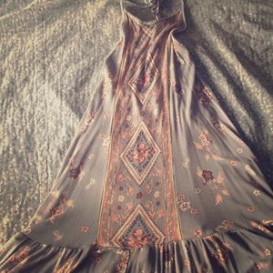 O’Neil halter boho dress
